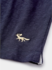 Aubin Arnold Cotton Linen Polo T-Shirt - Image 6 of 6