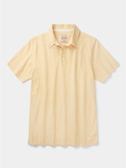 Aubin Arnold Cotton Linen Polo T-Shirt - Image 4 of 5