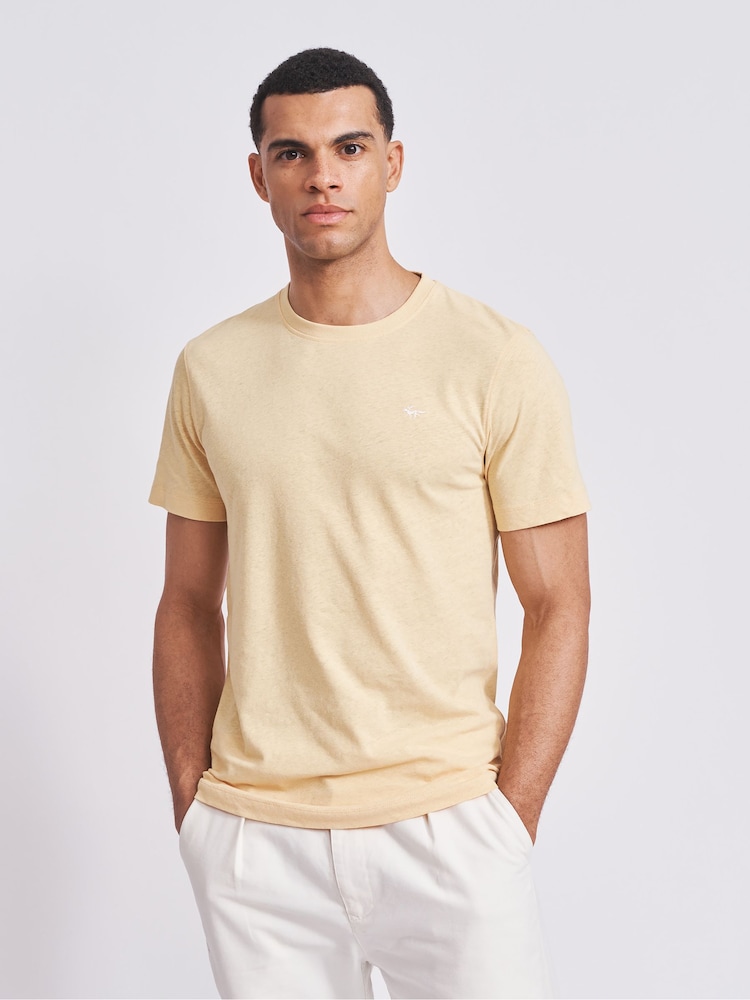 Aubin Hampton Cotton Linen T-Shirt - Image 1 of 1