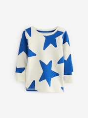 Red/Blue/Green Stars Snuggle 100% Cotton Pyjamas 3 Pack (9mths-12yrs) - Image 11 of 17