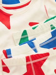 Red/Blue/Green Stars Snuggle 100% Cotton Pyjamas 3 Pack (9mths-12yrs) - Image 16 of 17