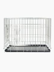 Lords and Labradors Silver Heavy Duty Deluxe Dog Crate - Image 6 of 7