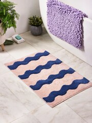 Multi Wave Stripe Bath Mat - Image 1 of 3