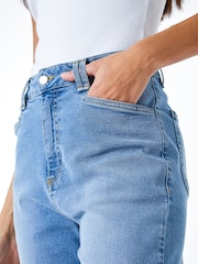 Dusk Blue Denim Culotte Jeans - Image 3 of 3