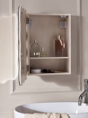 Natural Wave Mirror Cabinet - Image 2 of 8