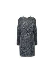 Ro&Zo Disco Jersey Twist Side Black Dress - Image 6 of 6