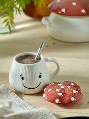 Red Toadstool Lidded Mug - Image 2 of 4