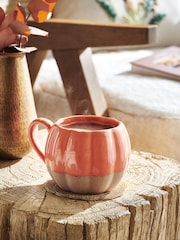 Orange Pumpkin Shaped Mug - Image 1 of 5