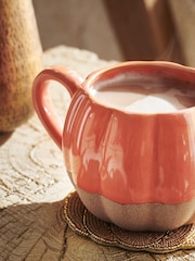 Orange Pumpkin Shaped Mug - Image 2 of 5