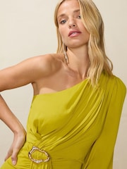 Ro&Zo Yellow Trim Detail Dress - Image 7 of 8