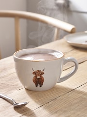 Grey Hamish the Cow Mug - Image 1 of 4