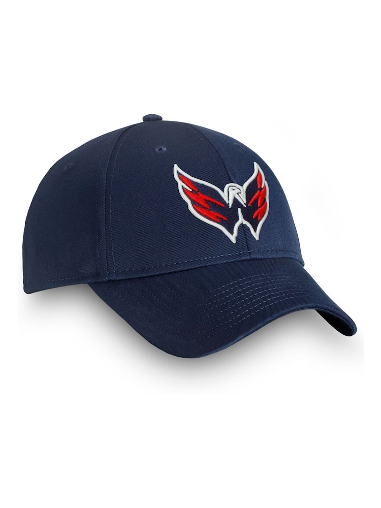 Fanatics Blue Washington Capitals Core Structured Adjustable Cap - Image 1 of 3