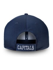 Fanatics Blue Washington Capitals Core Structured Adjustable Cap - Image 3 of 3