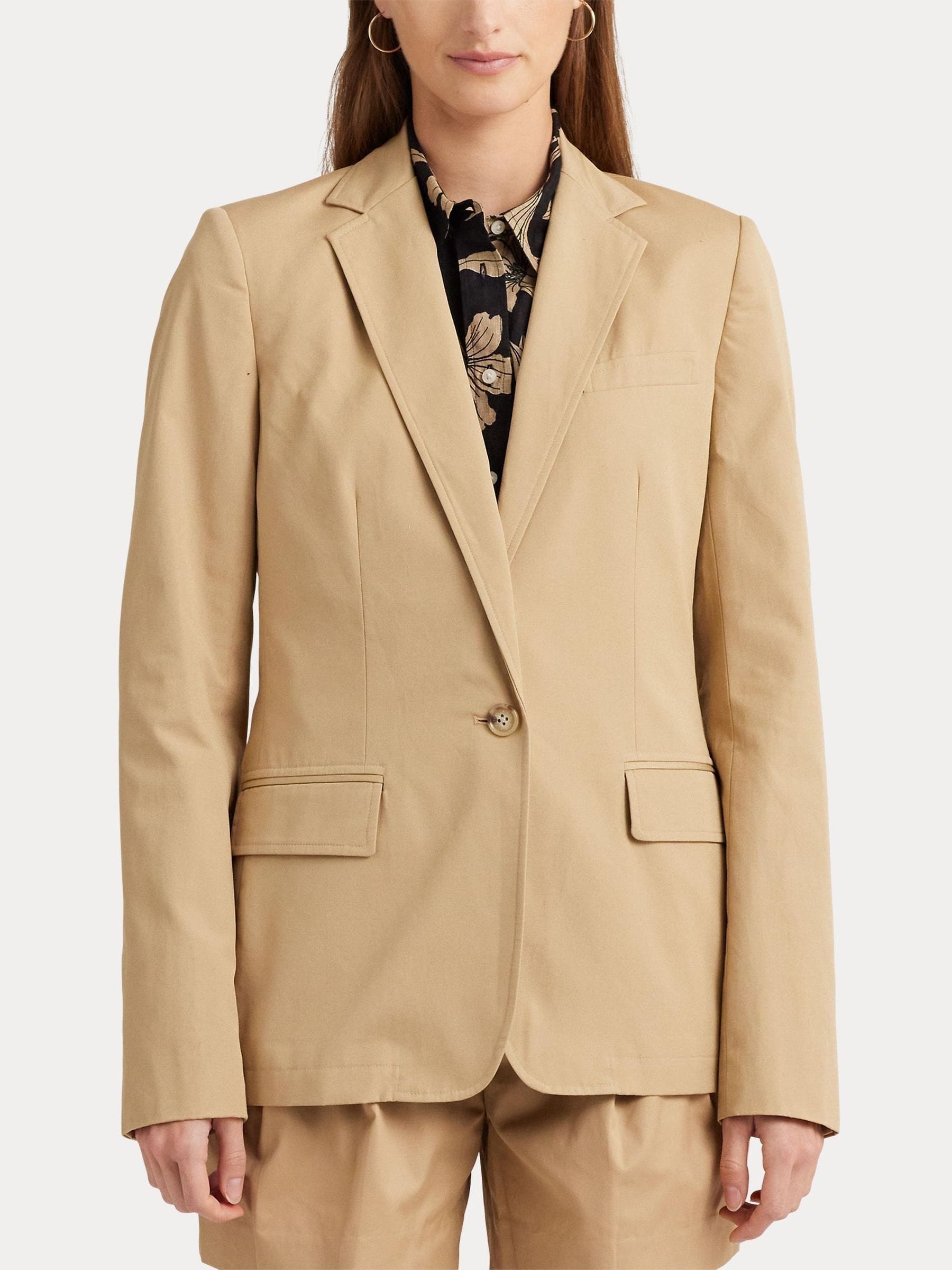 Ralph lauren tan blazer on sale