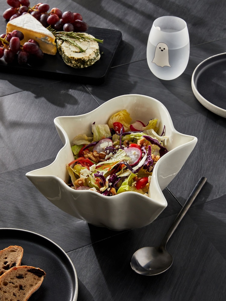 White Ghost Serve Bowl - Image 3 of 5