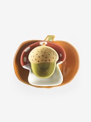 Set of 3 Orange Pumpkin and Friends Nibble Bowls - Image 6 of 6