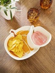 Orange Pumpkin Chip and Dip Bowl - Image 2 of 4