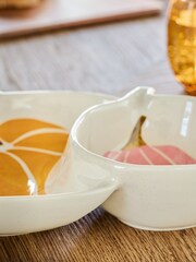 Orange Pumpkin Chip and Dip Bowl - Image 3 of 4