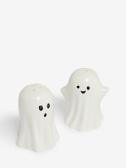 Set of 2 White Ghost Friends Salt and Pepper Shakers - Image 3 of 3