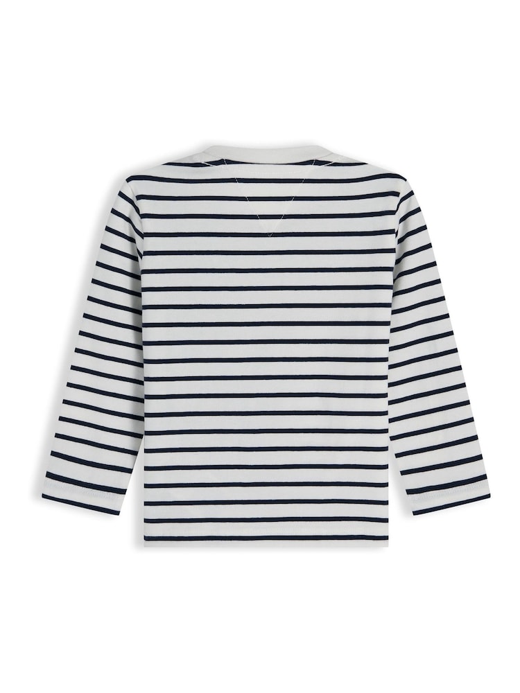 Tommy Hilfiger Blue Rope Logo Jersey Long Sleeve T-Shirt - Image 2 of 3