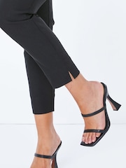 Roman Black Petite Full Length Stretch Trousers - Image 5 of 5