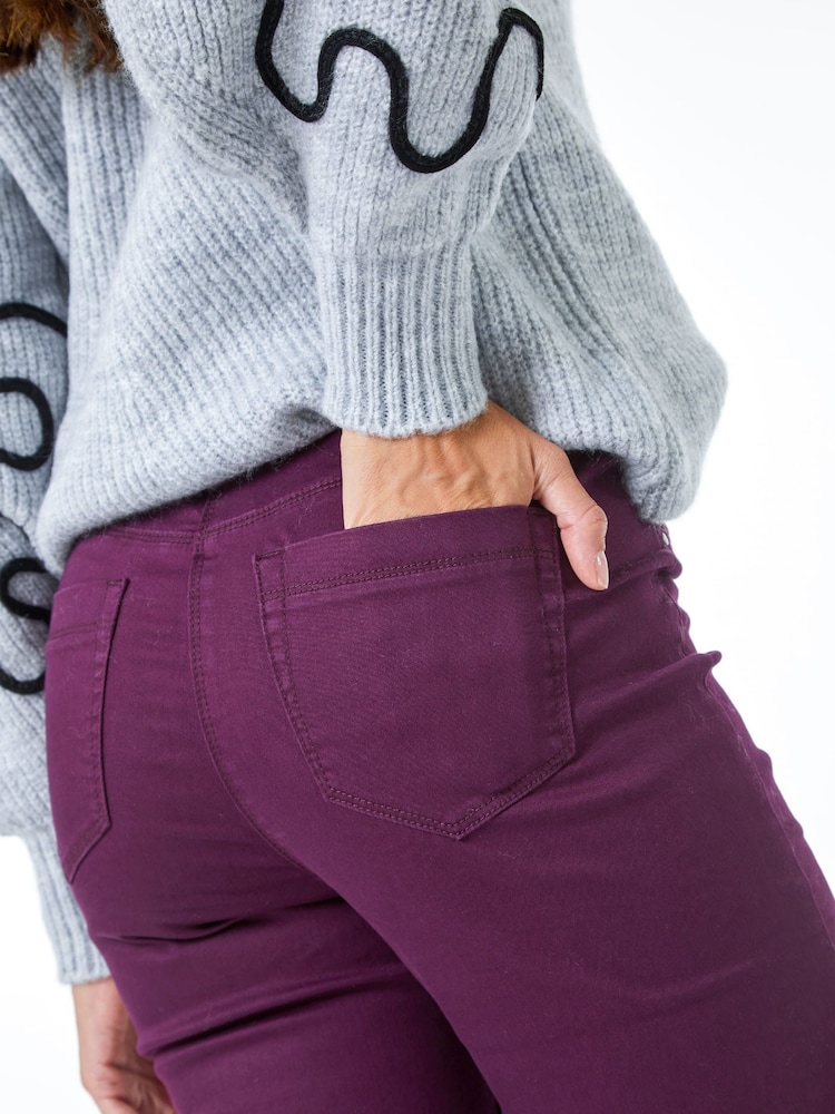 Roman Purple Originals Full Length Denim Jeggings - Image 5 of 5