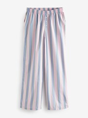 Lime Green Stripe Rib Vest Pyjamas - Image 6 of 7