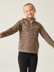 Regatta Brown Darlit Printed Half Zip Fleece - Image 1 of 4