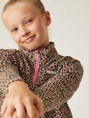 Regatta Brown Darlit Printed Half Zip Fleece - Image 4 of 4