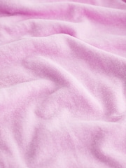 Pink Linen Blend Vest Pyjamas - Image 5 of 5