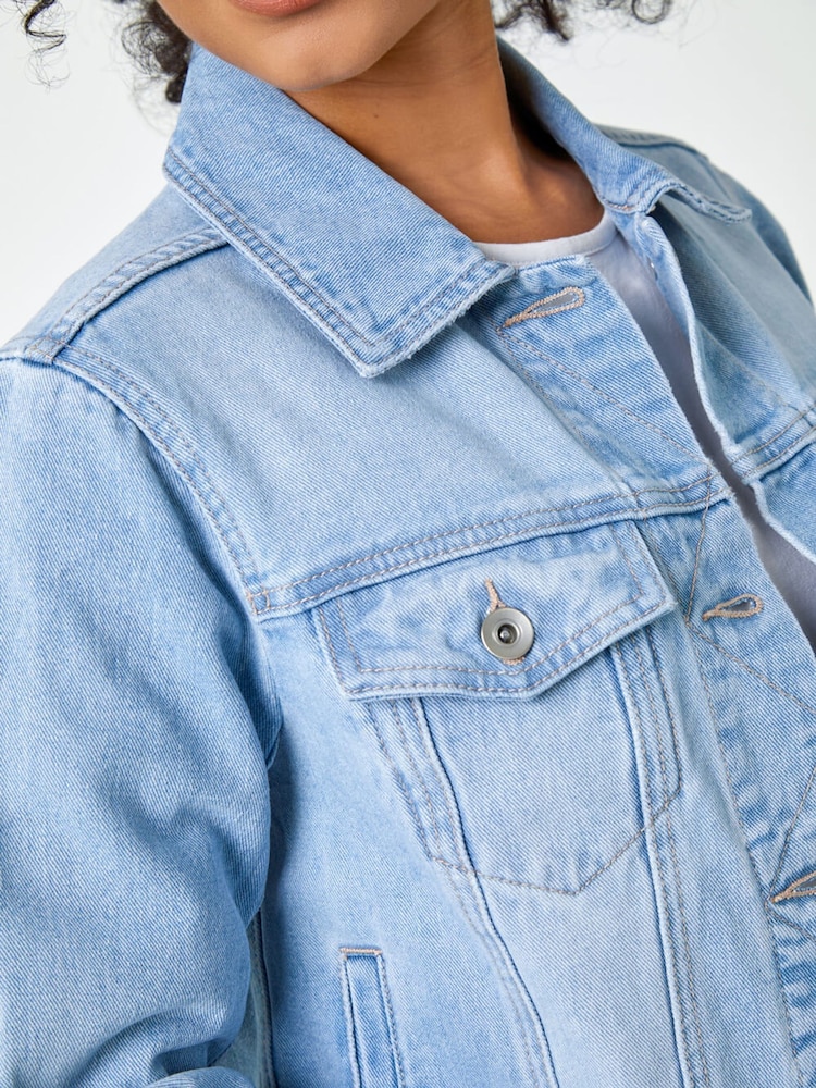 Azul claro - Chaqueta de denim de Roman - Imagen 5 de 5 Azul claro - Chaqueta de denim de Roman - Imagen 5 de 5
