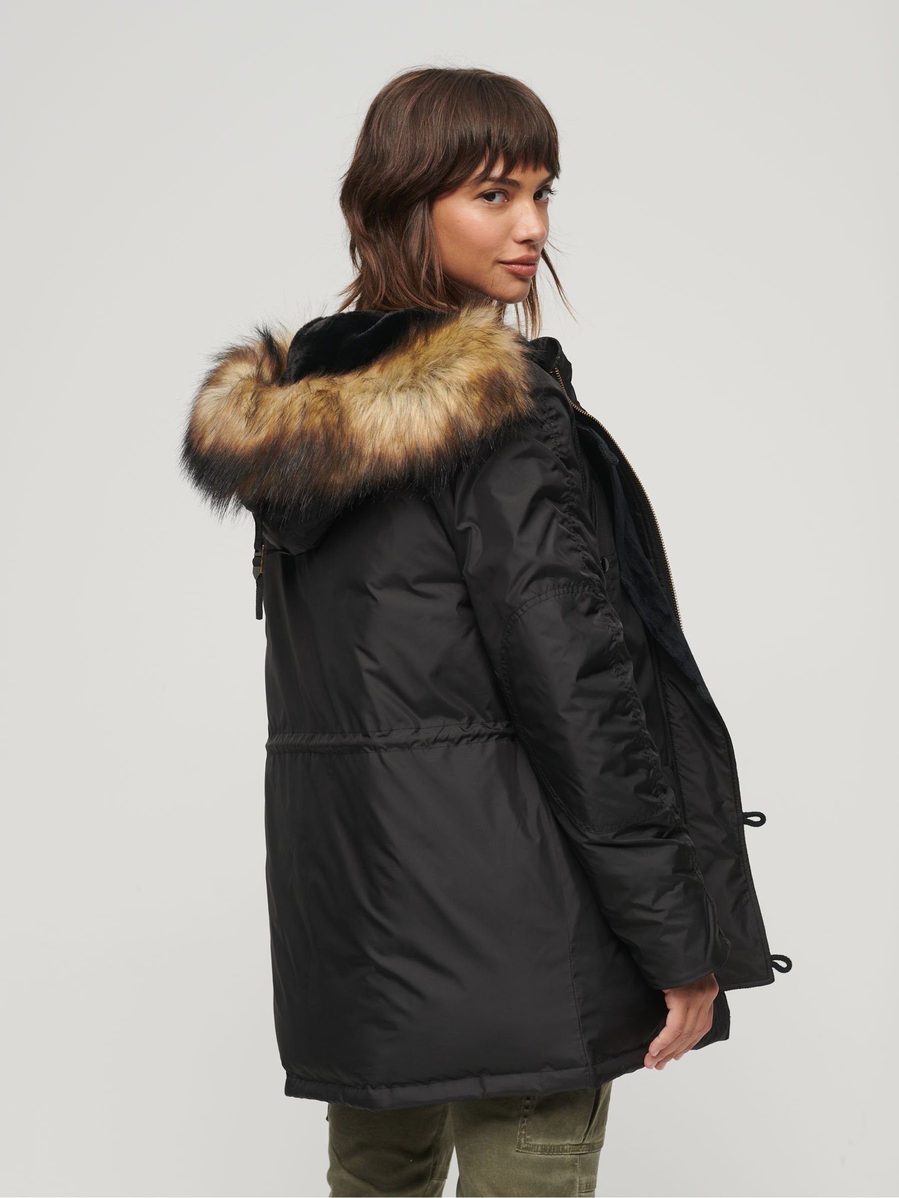 Superdry military parka jacket new arrivals