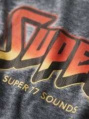 Superdry Grey Graphic Rock Band T-Shirt - Image 5 of 5