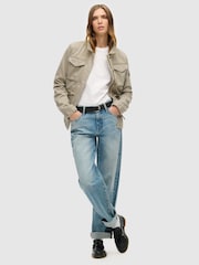 Superdry Green Crome Military M65 Jacket - Image 2 of 8