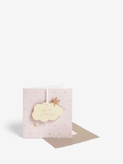 Natural New Baby Cloud Keepsake Card - Image 3 of 3