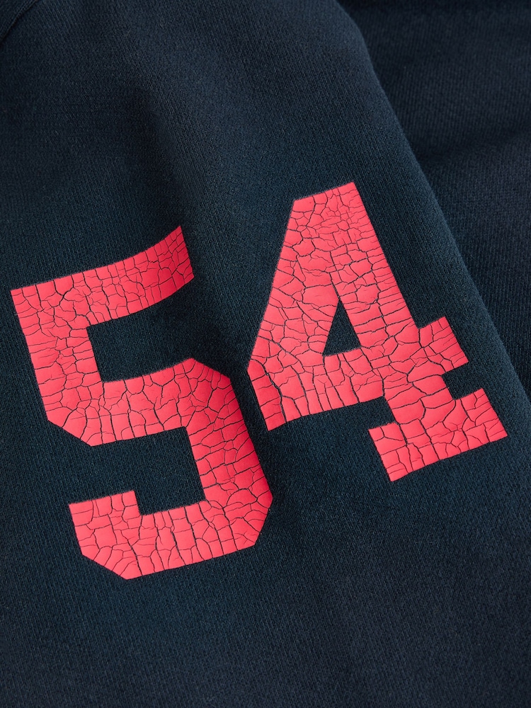 Superdry Navy Classic Flag Hoodie - Image 10 of 10