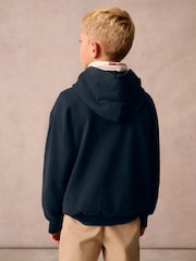 Superdry Navy Classic Flag Hoodie - Image 2 of 10