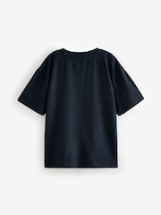 Superdry Navy Essentials T-Shirt - Image 2 of 5
