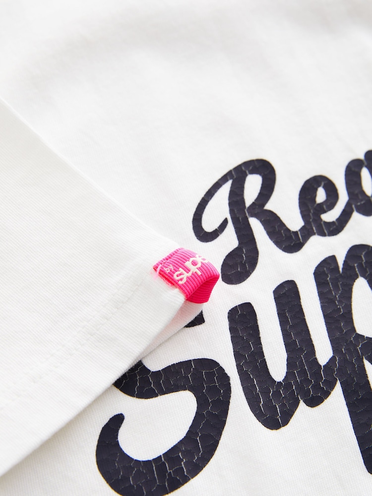 Superdry White Essentials T-Shirt - Image 4 of 4