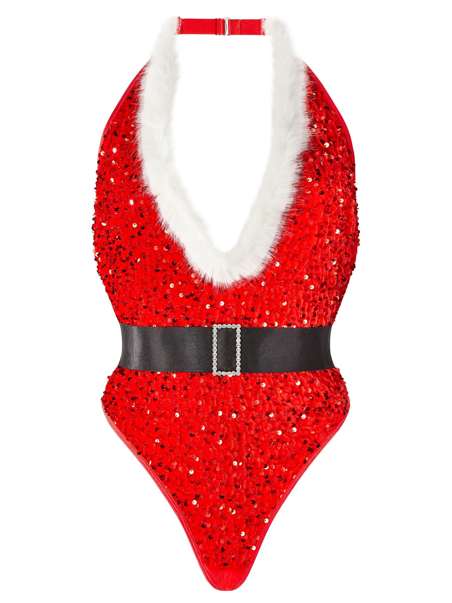 Kaufe Sie Ann Summers Sleigh Ride Weihnachtlicher Samtbody Rot bei Next Deutschland
