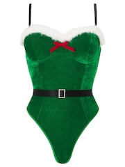 Ann Summers Crăciun Sexy Elf Corp din catifea - Image 4 of 4