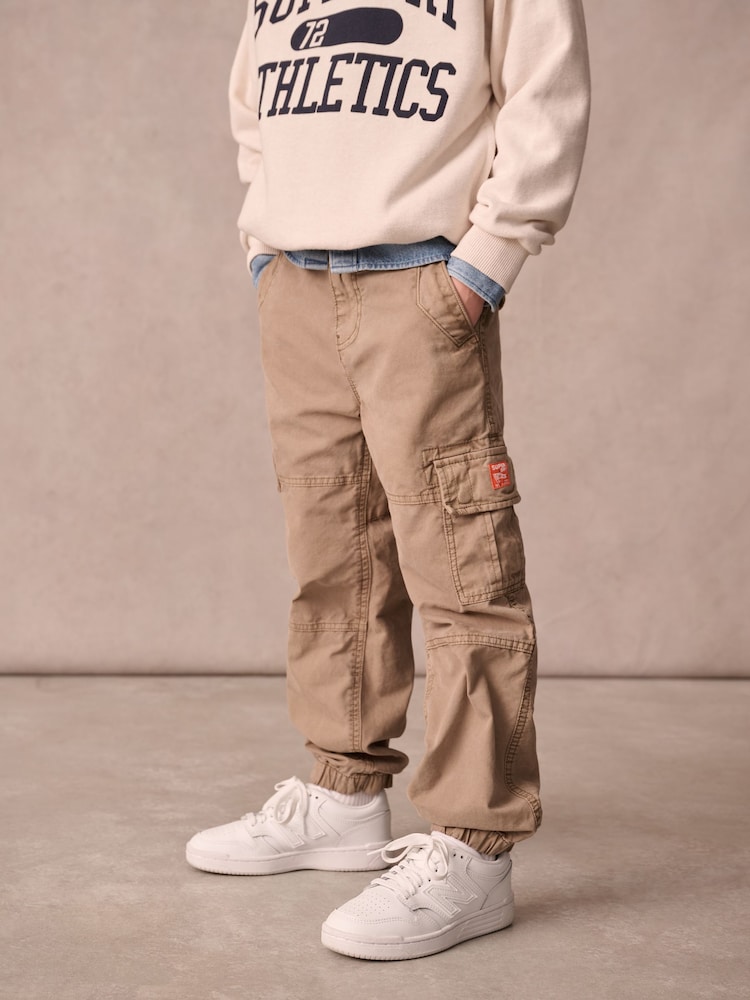 Superdry Stone Cargo Trousers - Image 1 of 7
