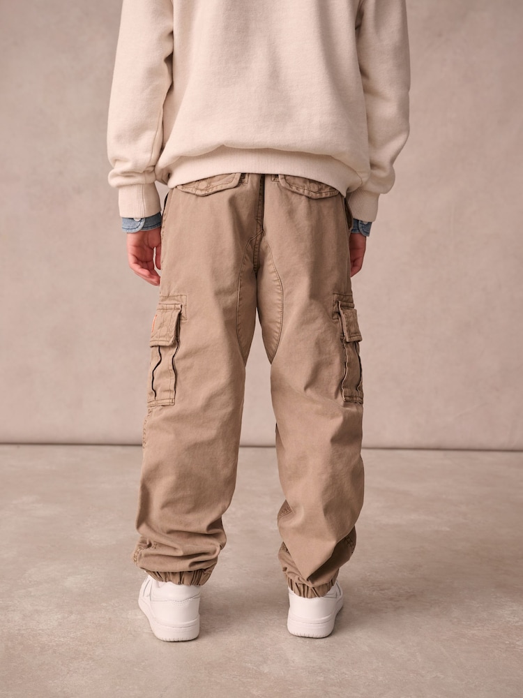 Superdry Stone Cargo Trousers - Image 2 of 7