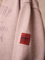 Superdry Purple Girls Printed Hoodie - Image 6 of 11