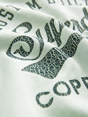 Superdry Green Classic Vintage Logo Graphic Sweatshirt Set - Image 8 of 9