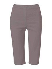 Roman Brown Knee Length Stretch Shorts - Image 4 of 4