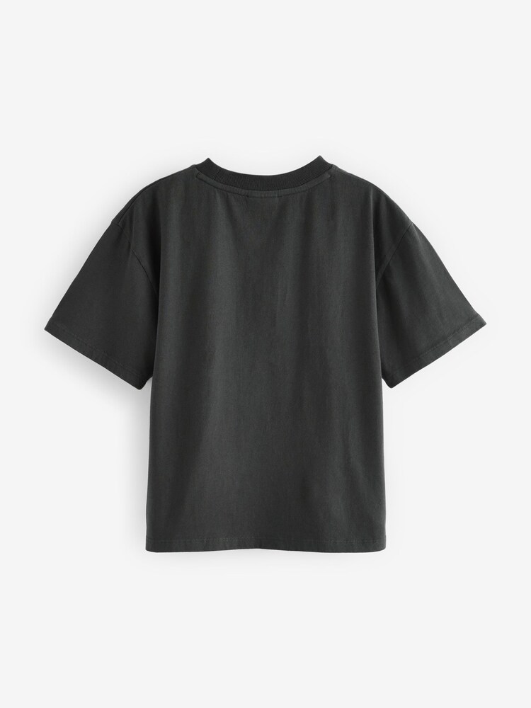 Superdry Charcoal Grey T-Shirt - Image 2 of 4 Superdry Charcoal Grey T-Shirt - Image 2 of 4
