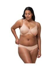 Triumph Nude Urban Microfibre Minimizer Bra - Image 3 of 9