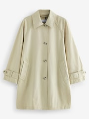 Beige - Einreihiger Trenchcoat - Bild 5 von 7