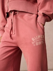 Superdry Rose Pink Girls Zip Through Hoodie Set - Image 7 of 15
